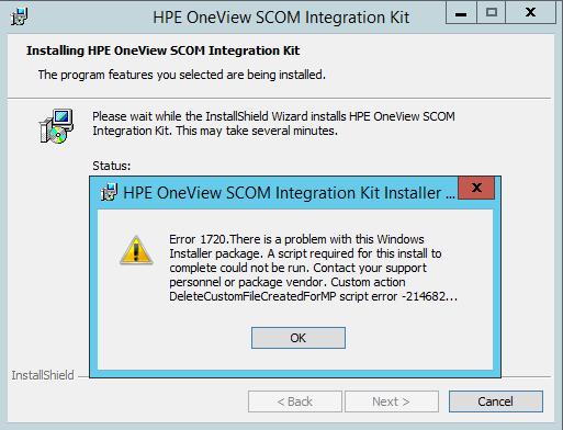 Operations Manager is not discovering HPE OneView appliances HPE OneView appliances may not be discovered by Operations Manager for several reasons.