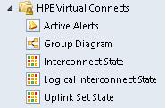 Logical Interconnect StateThis view renders a list of all the managed logical interconnect instances. Uplink Set StateThis view renders a list of all the managed uplink set instances.