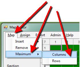 5. Keep in mind that you don t want to have a lot of unused space around your map as this will slow the display of your map, just create enough rows/columns to properly display your map 6.
