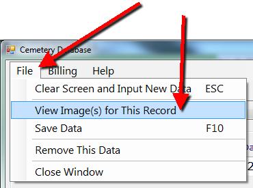 Adding Images to Records 1. You can add images to either NEW records or records you re EDITing. Use the instructions above to learn how to add or edit records.
