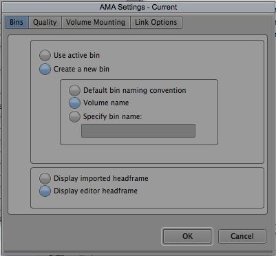 Select (Enable) "ARRI ALEXA MXF (Folder)" from the Files of type filter menu and click 'Open'.