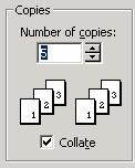 To print multiple copies Click on the File drop down menu, displayed within the Standard Toolbar, and select the Print command.
