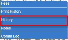 History The Administrator can view the educator s history regarding any changes or updates made to their records.