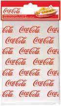 0 CC326 Coca-Cola Napkins, 10 x 12", for Half Size