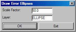 you will see the error ellipse approach a circle, which is the strongest geometric shape. The following four buttons are located at the bottom of the Network Least Squares Results dialog box.