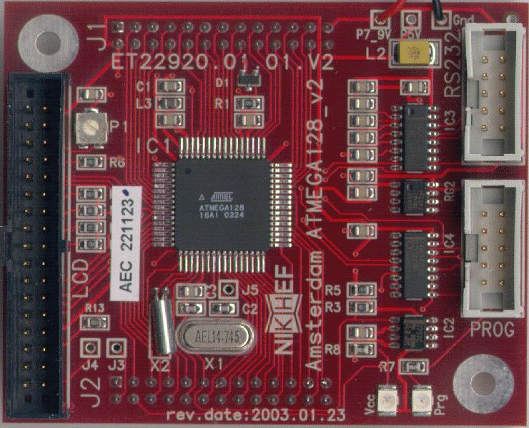 Contents ATMega128 v2 Specifications... 3 Components... 3 Pin list... 8 Connector remarks... 9 Modifications... 9 Getting started.