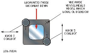 Figure 10. Figure 10 Note: If there is not enough adjustment available, then the laser is not aligned with a horizontal machine axis.