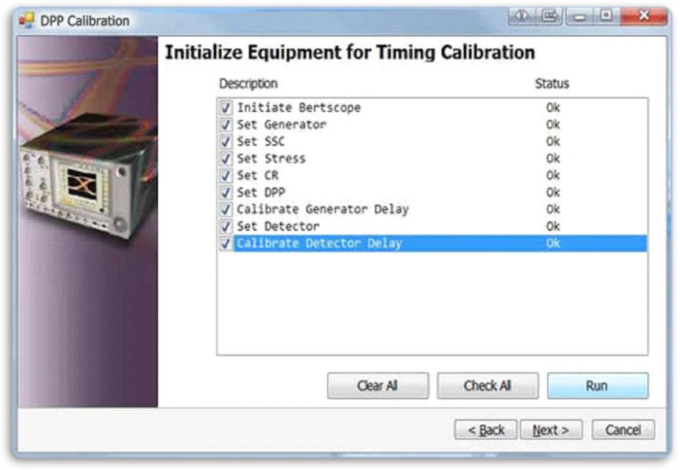Figure 35: Initialize Equipment for