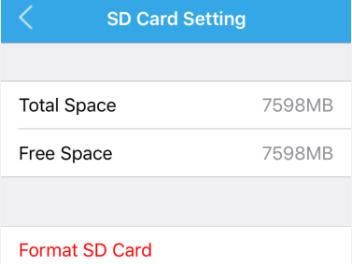 information about the SD Card in your