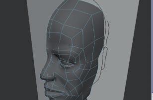 There are no real rules for this you just need to practise working with a mesh and try to build up the volume of the face in D. Using photo references or a mirror will help with this process.