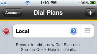 Setting up Dial Plans You can create as many dial plans for an account as you need. A dial plan belongs only to one account.