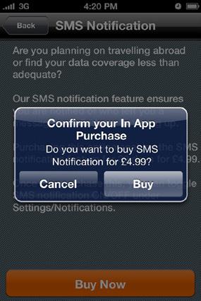On the central message list screen press the Settings button 2.