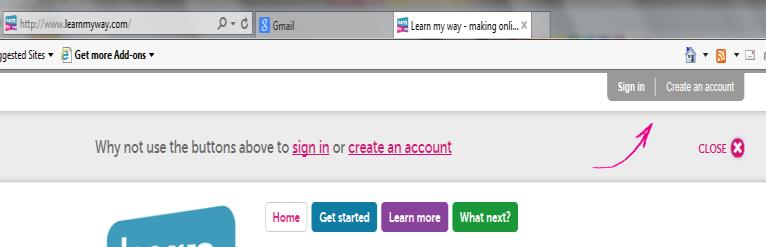 5 Once you ve clicked on the Create an Account button, the e-mail package will direct you to a page that requests some of your personal information such as your first name, surname, birthday and