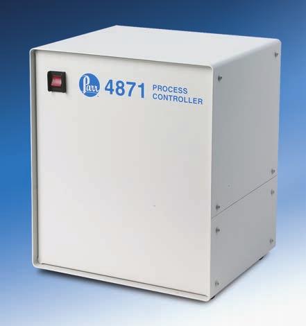 It can datalog and be operated remotely from a PC. The Model 4848B Reactor Controller is an expanded reactor controller.