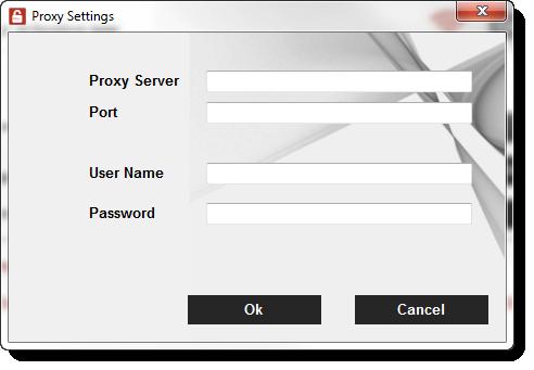 This information should be available from your IT department. NOTE: The proxy server must be able to proxy HTTP connections. SOCKS proxies are not supported.