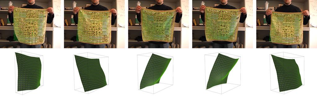 Figure 3. Results on the cloth dataset [13].
