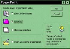 CREATING YOUR PRESENTATION WITH POWERPOINT PowerPoint is a program with which you can create slide shows, overheads, and graphics-driven presentations.