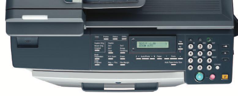 bizhub 162/210, Office Systems Thinking ahead pays off Thinking about fax options? E-mail dominates modern office communication, but fax is still important because many documents only exist on paper.