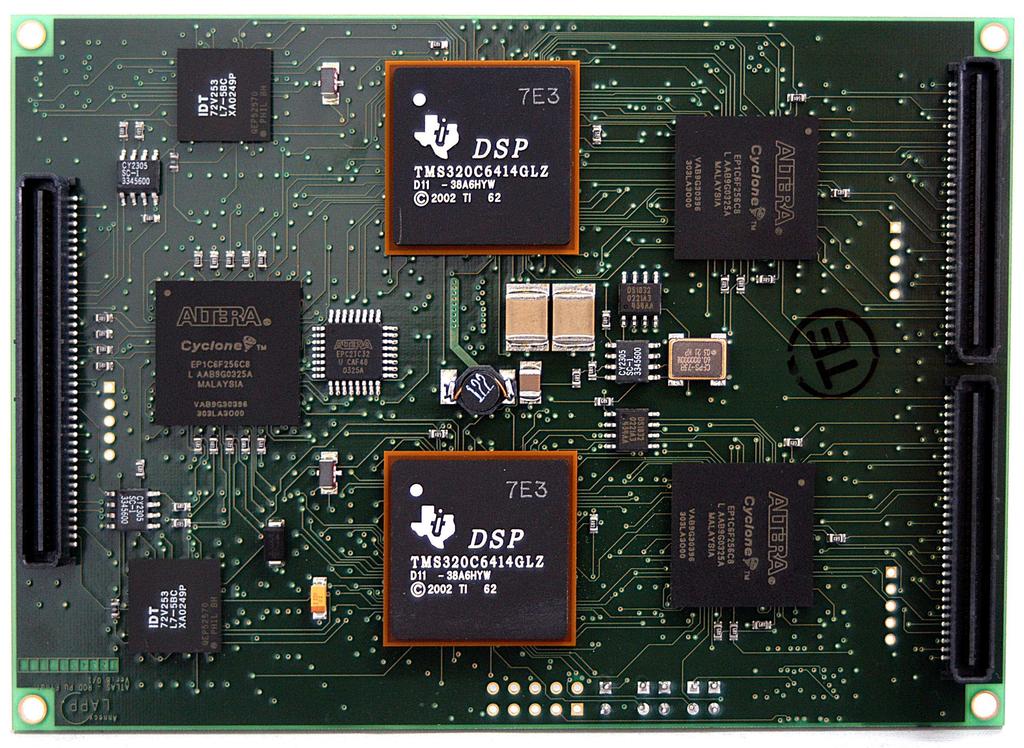 3.2.6.2 DSP PU The DSP PU (Figure 21) is a mezzanine card with the dimensions of 120 85 mm.