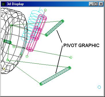 Getting Started with Lotus Suspension Analysis 15 - User Templates (2) 205 Cylinder - Pivot Graphic: This is a simple cylinder joining two hard points.