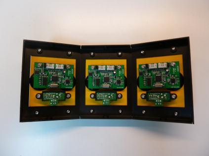 Take out the Dual Ultrasonic Modules (part #20012) then