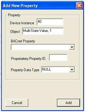 Discovering BACnet Object Properties After successfully reading its object list, object properties can be read the same way, by double clicking BACnet object.