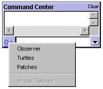Ask Ask specifies commands that are to be run by turtles or patches.