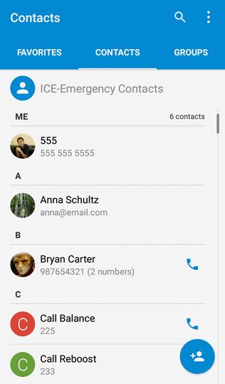 2. Tap to add a contact. The Add new contact screen appears. 3. Use the keyboard to enter as much information as you want. : Tap the picture icon to assign a picture to the contact.