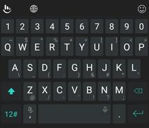 Assign TouchPal for Text Entry 1. Tap a text entry field, so that a keyboard displays on the screen. 2. Slide the status bar down and tap Change keyboard. 3. Select TouchPal Keyboard.