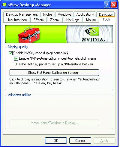 English nview Tools properties This tab can improve nview