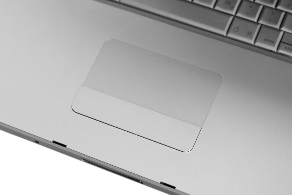 New HTDE design / How To Do Everything : MacBook / Robin Noelle / 174253-0 /Chapter 1 Chapter 1 Figure 1-6 The Wonderful World of MacBook 11 A MacBook trackpad.