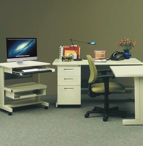 The Marvel mobile CPU holder and keyboard drawer. After all, you probably were planning on a real office.