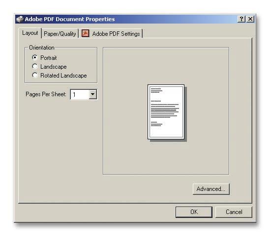 This will close the Adobe PDF Document Properties dialog box and open the Save PDF File As window.