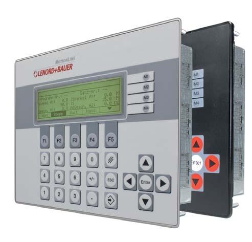 GEL 8251 Pitch controller with PLC functionality LENORD +BAUER... automates motion.