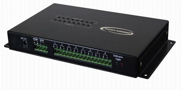 DH5 and NVR Series Server Reference Manual 10 Alarm Inputs/Outputs Aventura software is capable of handling alarms when a DH5 Series server is connected to an external alarm box.