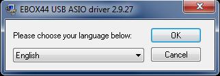 Windows ASIO Driver Installation Insert the installation CD into your