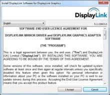 <Driver> <MAC OS> <Video> Step 2: Double click the DisplayLink Software Installer icon to run the installer.