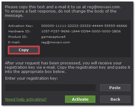 Step 3: Enter your activation key and select the Activate offline option. Then, click Activate.