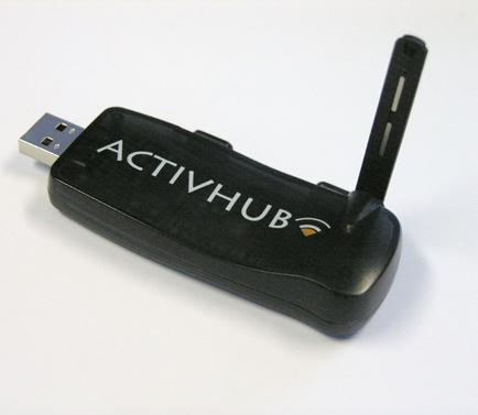 the activhub The Activhub is needed to communicate between the Activslate and your computer. Insert the Activhub into a USB socket on your computer. Use the 1.