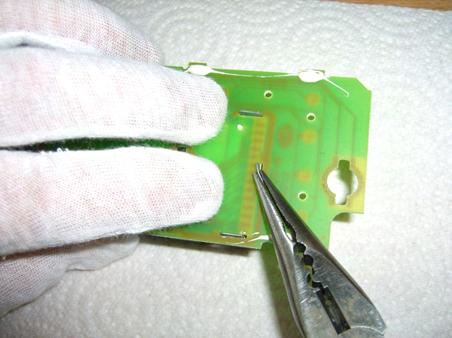 the retaining tab can be twisted locking the assembly together.