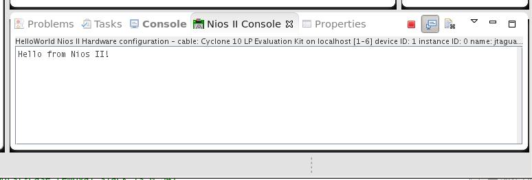 A new window will open Make sure the Project name: field says HelloWorld. Select the Target Configuration tab.