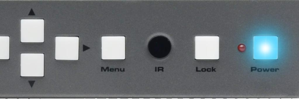 Chapter Operating the 4x1 Multiview Seamless Switcher for HDMI Using the IR Extender There may be situations where the IR sensor is
