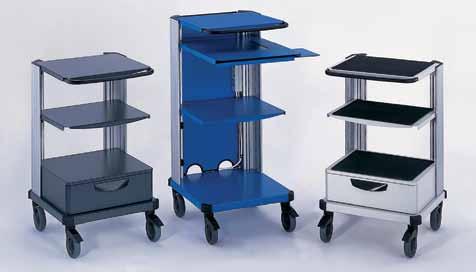 Knürr MetraMobil Knürr MetraMobil Strong points Variability - A completely individual cart can be configured
