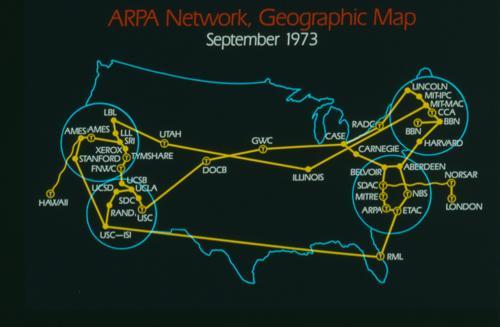 The Internet The US Department of Defense had been constructing a network of military computers since the 1950s, called the ARPANET.