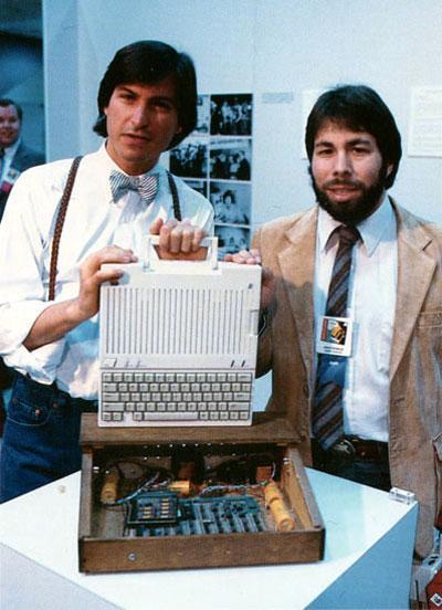 They began selling the Apple II, the world's first