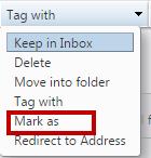 c. Navigate to and select the folder you wish to route the emails to. 16. If you wish to tag an email: a. Select the Tag With option. Figure 17 - Select the folder b. Click Browse.