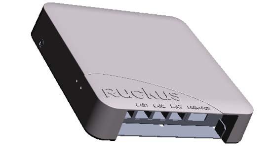 Introducing the Ruckus Wireless AP Getting to Know the AP Features ZoneFlex 7055 Dual Band Wired/Wireless Wall Switch The ZoneFlex 7055 is a multiservice 802.