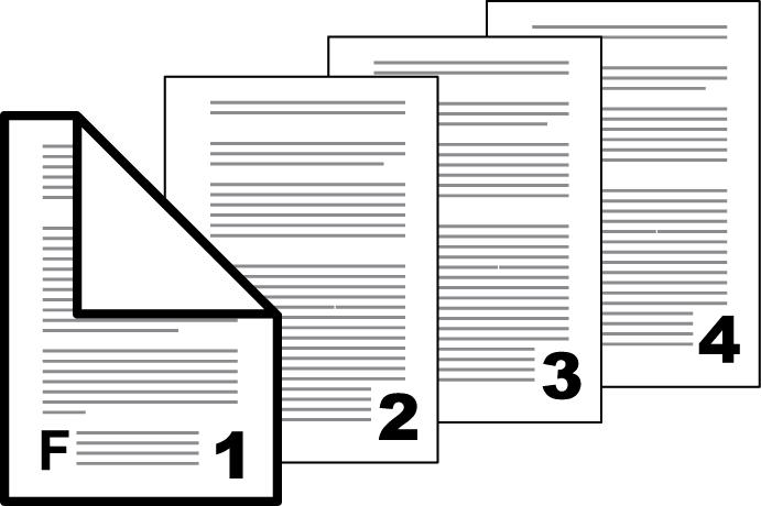 9 Publishing In the Publishing tab, you can create covers and inserts for a print job, insert sheets between transparencies, and insert tab divider sheets.