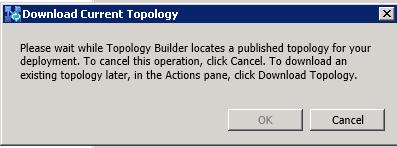LYNC TOPOLOGY BUILDER We will start with the topology Builder The Topology Builder -> allocation servers to resources