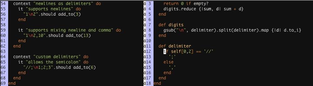 Custom delimiters Delimiter Hard coding